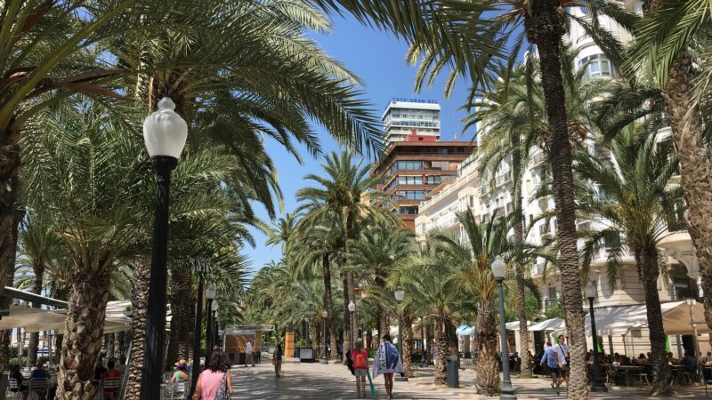 Passeig Esplanada d'Espanya Alicante